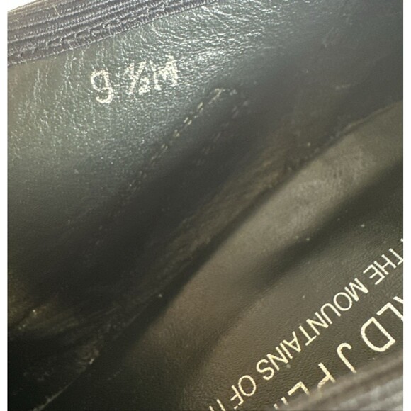 Donald Pliner Women's Black Suede/leather Pointed Toe Heel Ankle Boots  Size 9.5 - Picture 15 of 15